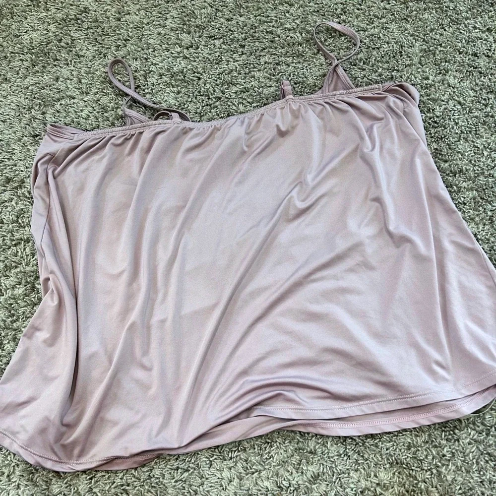 Sleep by Cacique Camisole Adjustable Sleepwear Purple Plus Size 14/16 Flowy‎